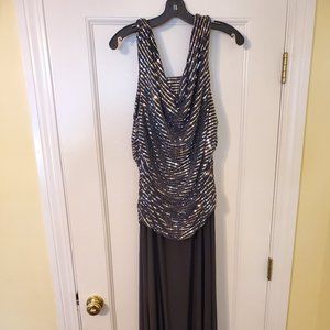 Sleeveless Floor Length Ball Gown